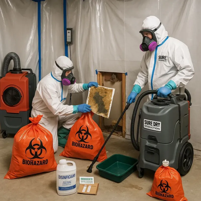 Contaminated Water Handling Protocols process in Pooler, GA