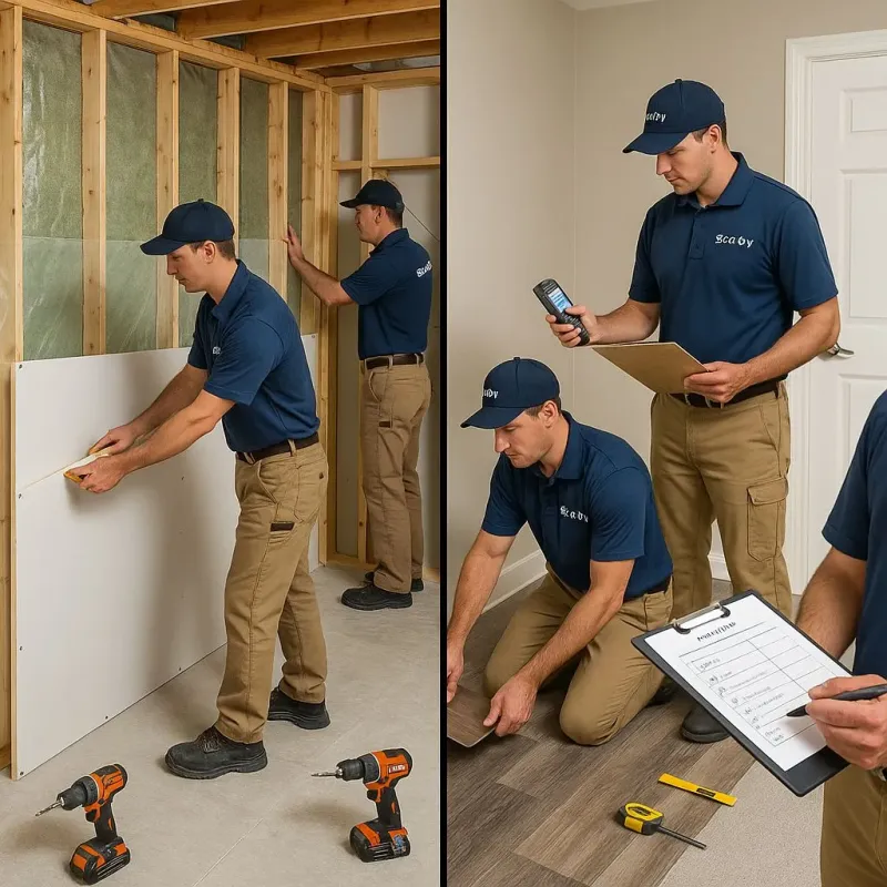 Repairs and Reconstruction process in Pooler, GA