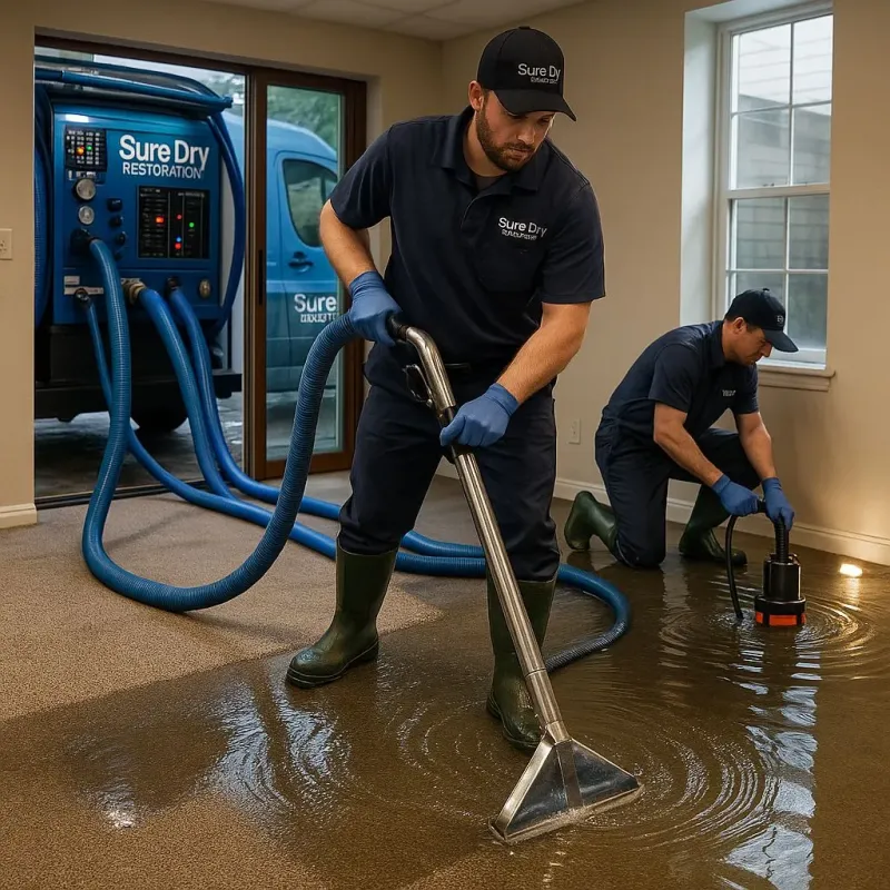 Water Extraction and Removal process in Pooler, GA